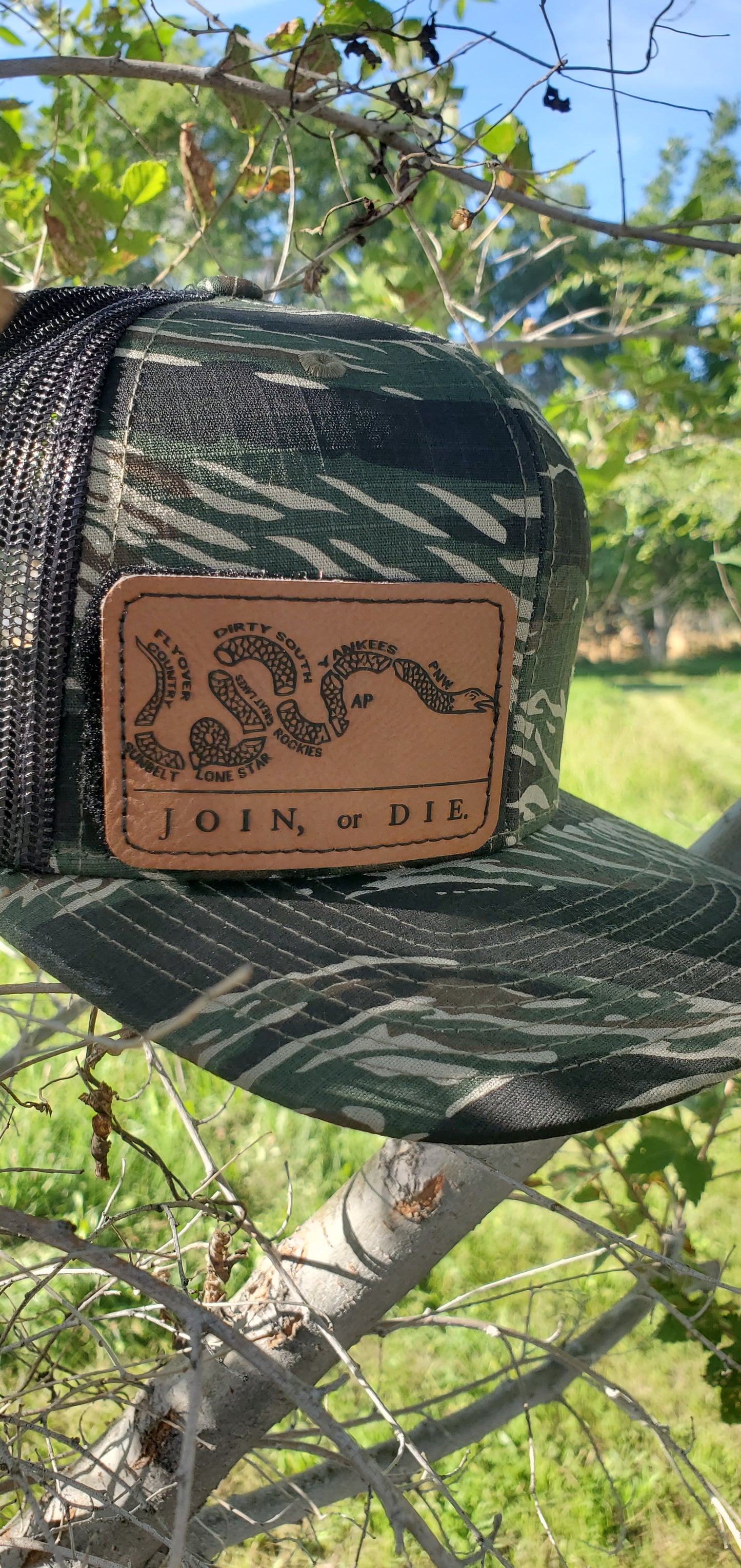 Join or Die USA patch