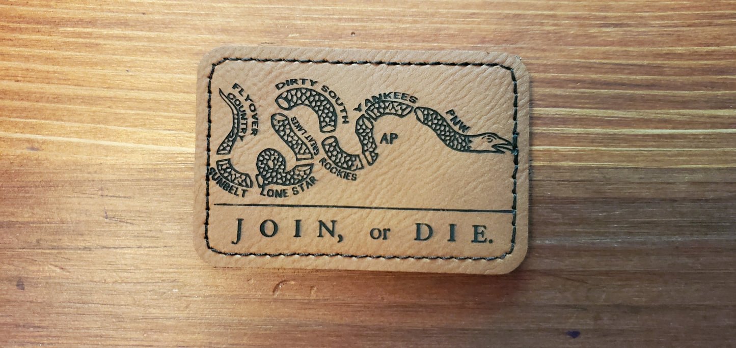 Join or Die USA patch